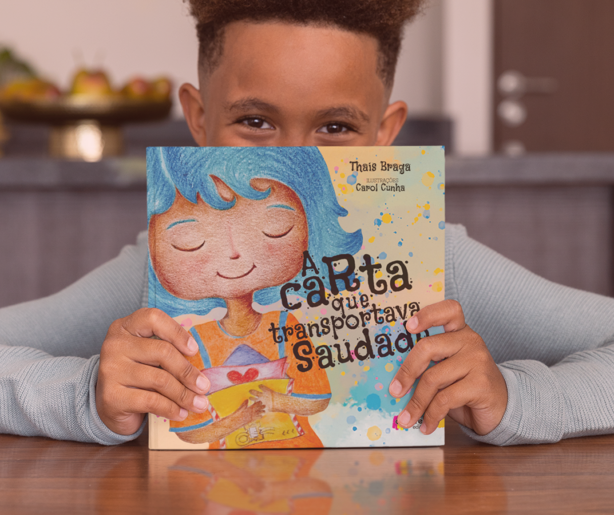 Capa do livro A Carta que Transportava Saudade