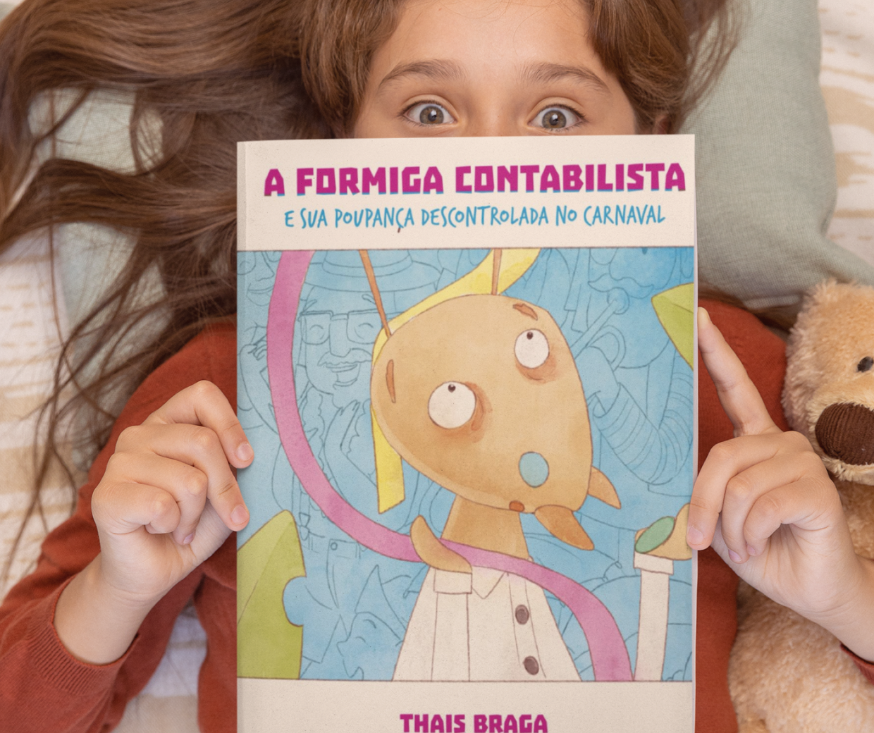 Capa do livro A Formiga Contabilista